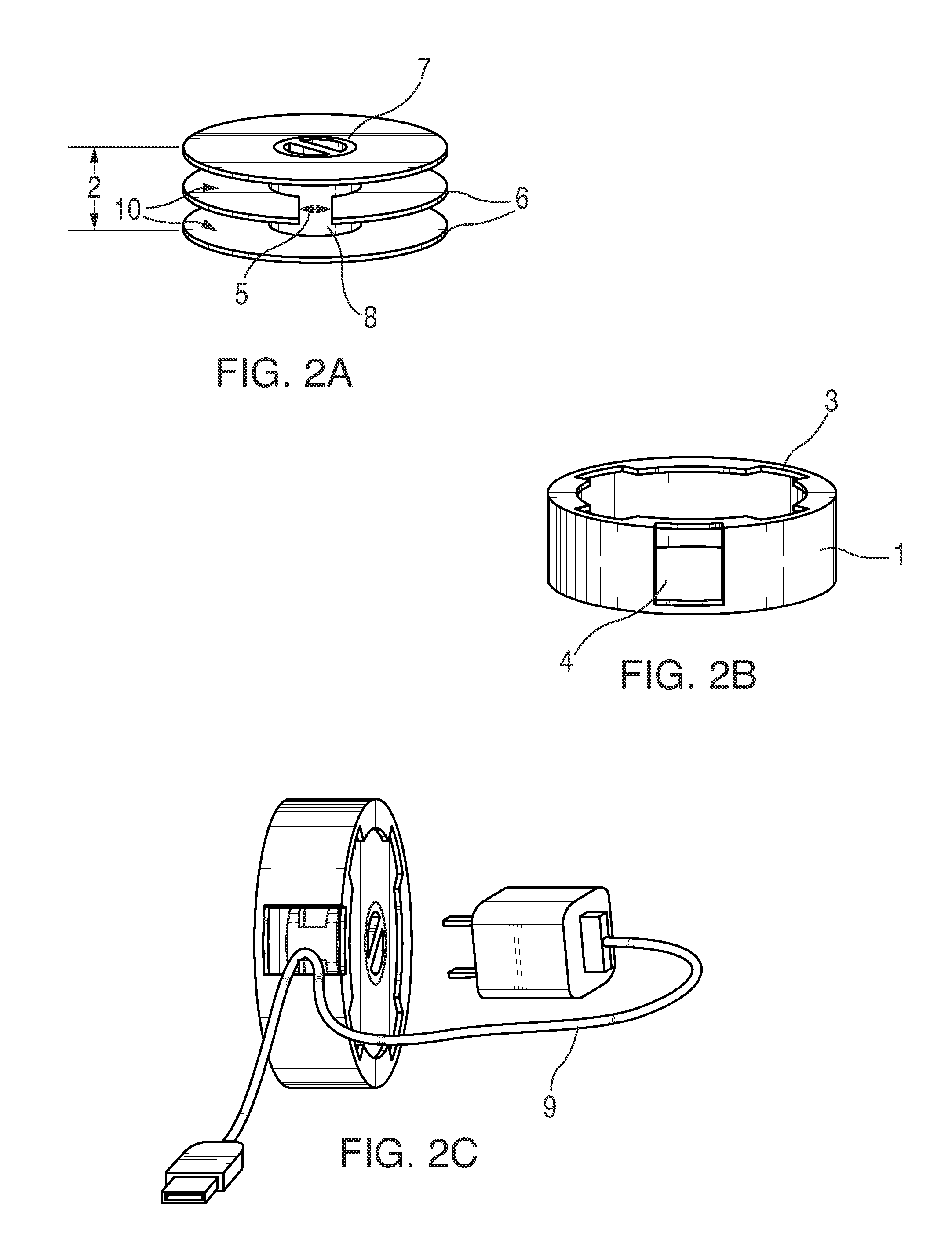 Cord organizer for portable electronic devices