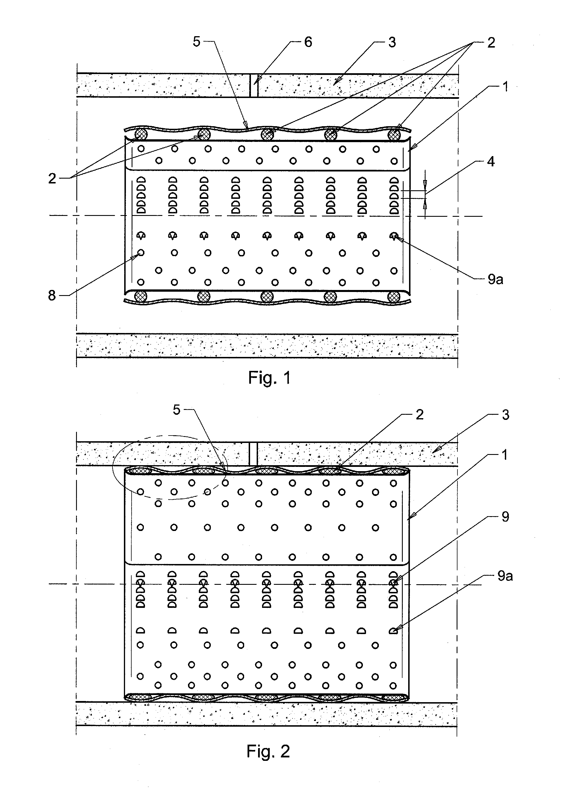 Apparatus and method for internal repair of conduits