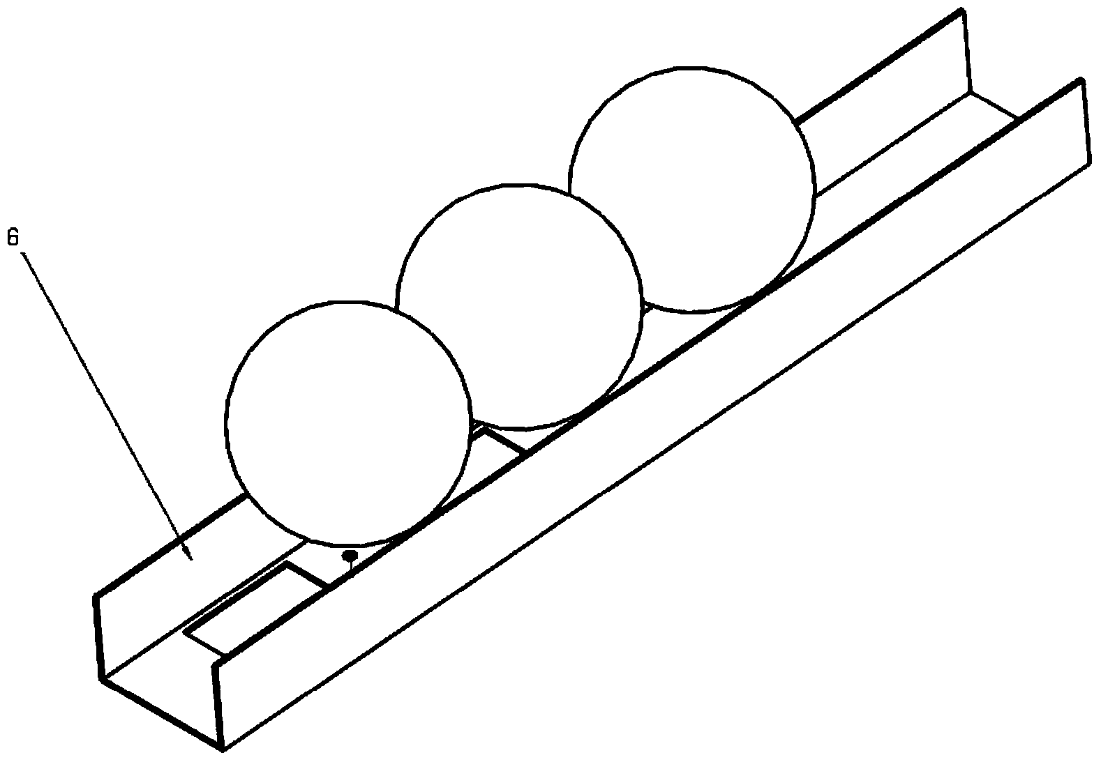 Continuous identification device and method for panchromatic billiards and bi-color billiards