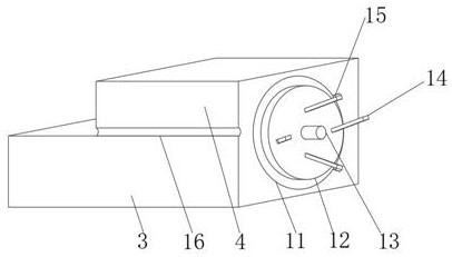 Stable electronic wire harness