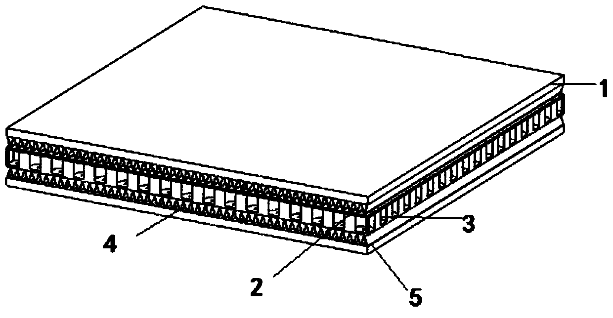 A waterproof and deformation-resistant easily recyclable corrugated box