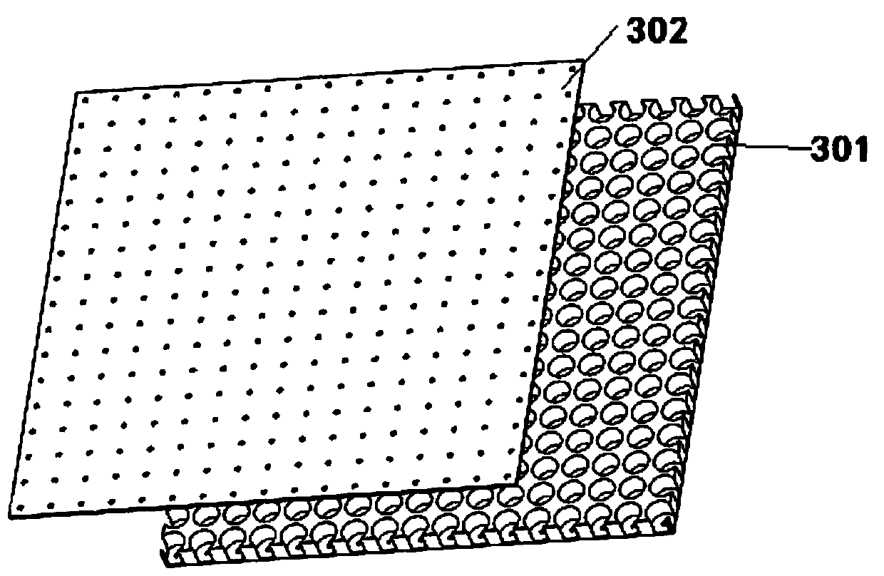 A waterproof and deformation-resistant easily recyclable corrugated box