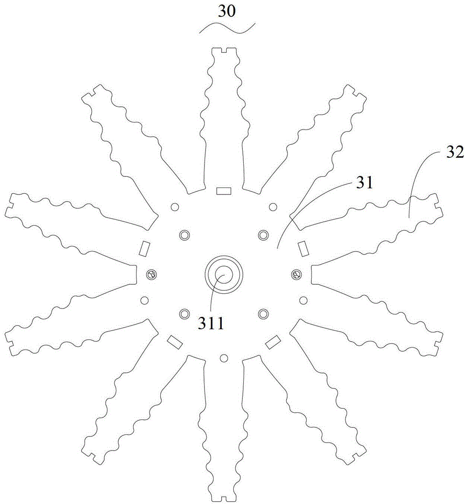 LED (Light Emitting Diode) lamp and heat radiation seat thereof