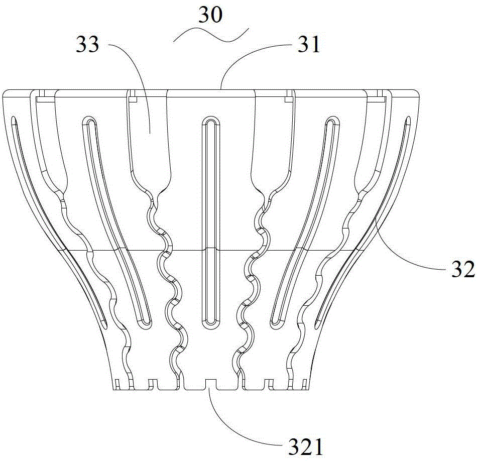 LED (Light Emitting Diode) lamp and heat radiation seat thereof