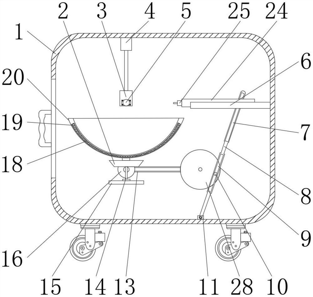 Gear tooth profile positioning and milling device for producing planetary gear speed reducer