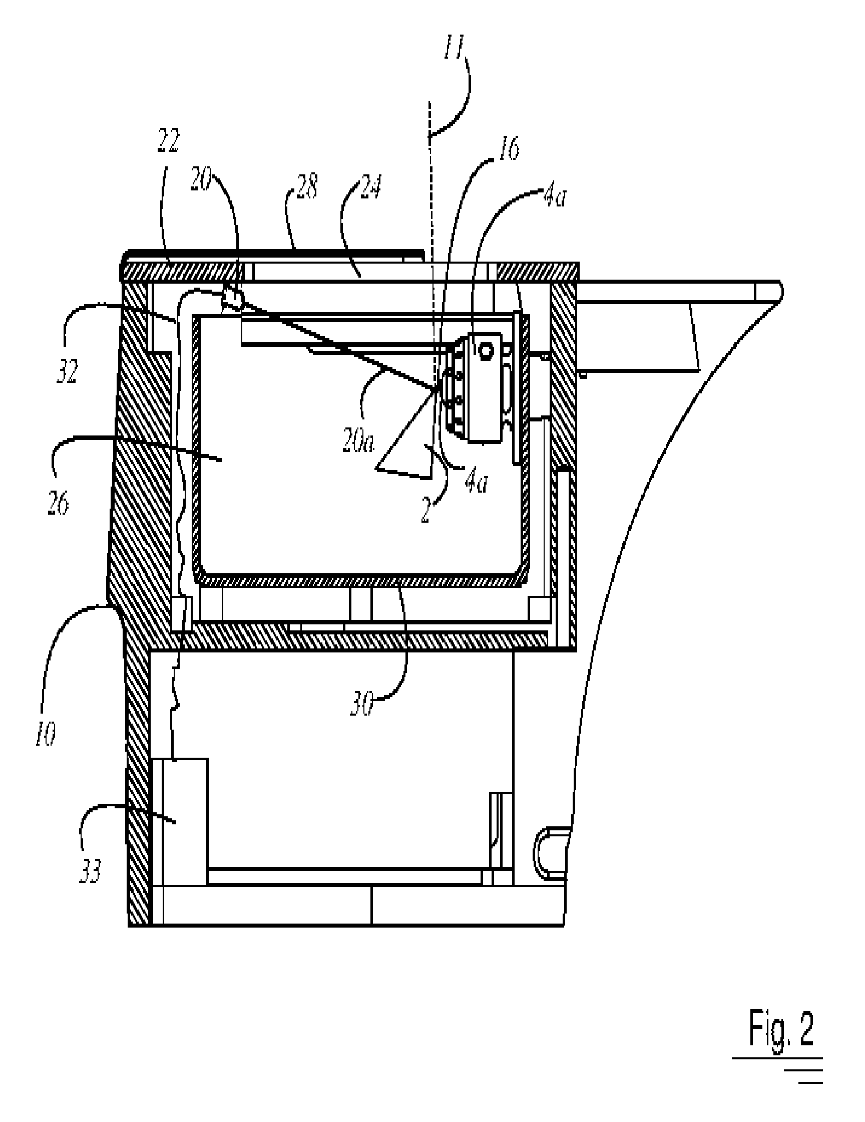 Cooling chamber and system of a cooling chamber with a microtome