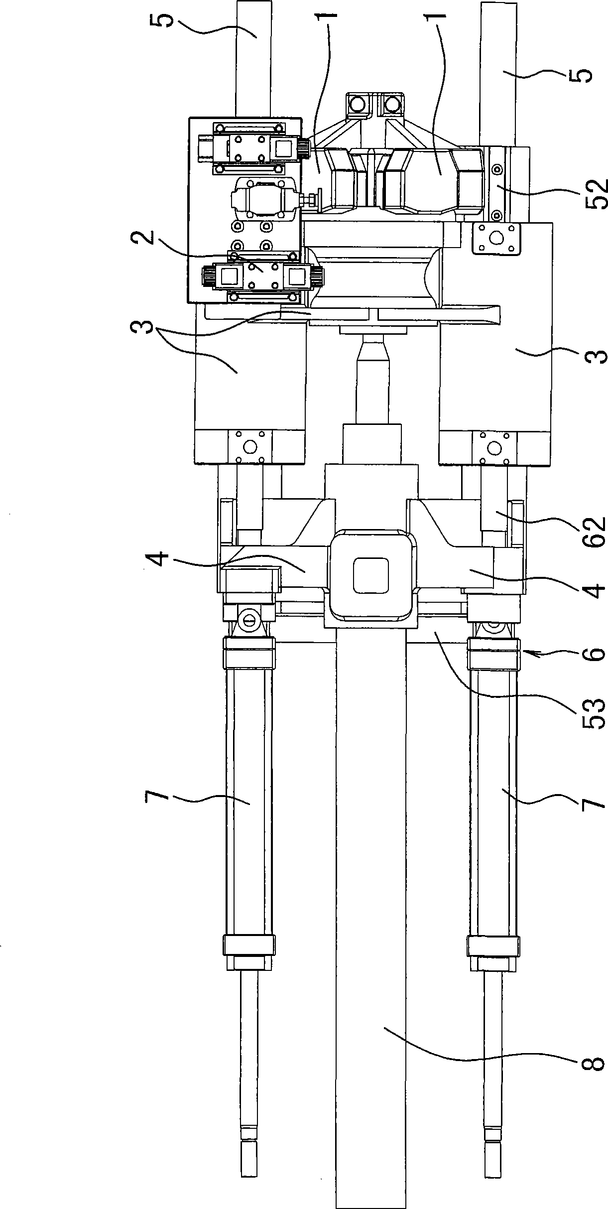 Injection mechanism of injection machine