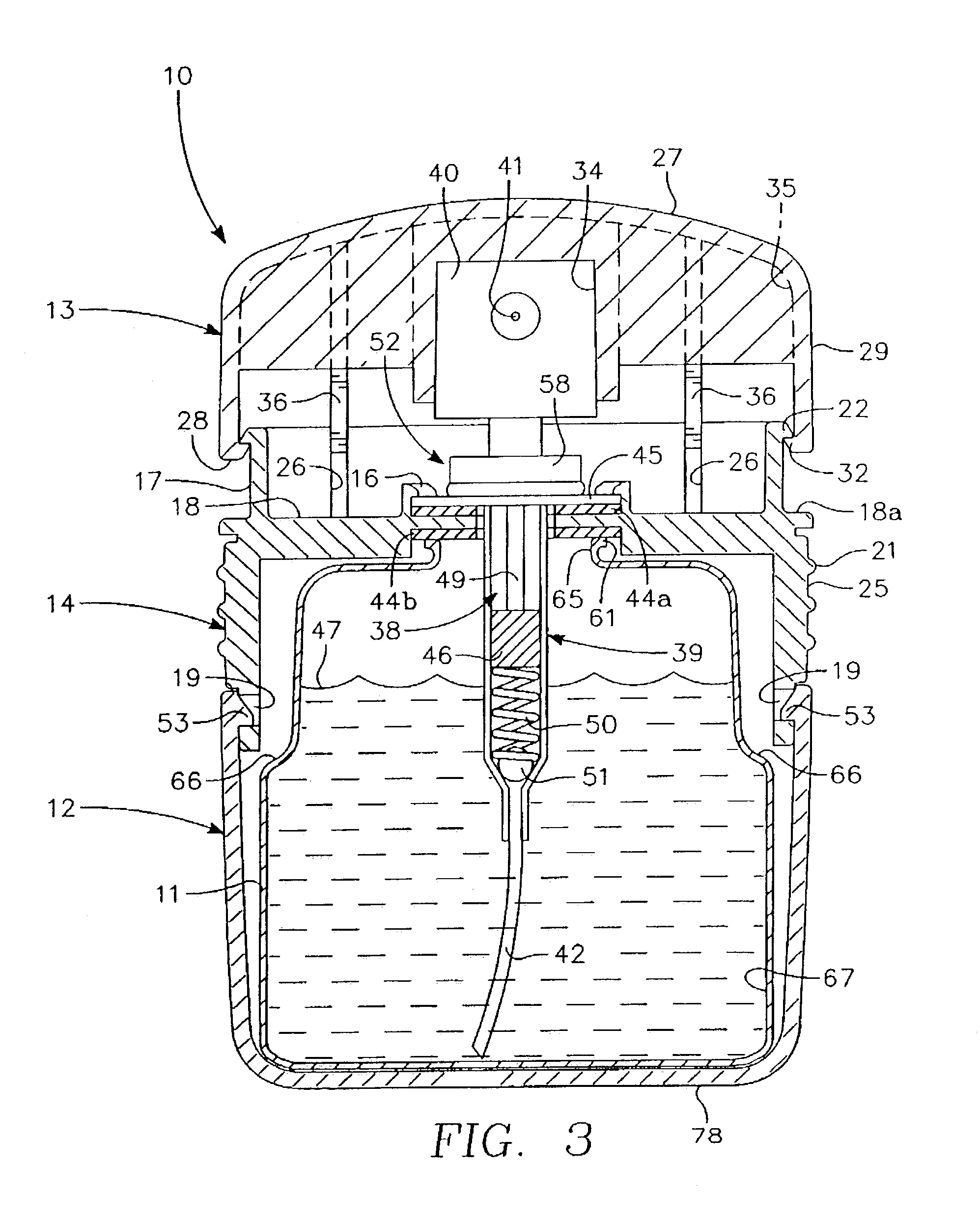 Fluid dispenser assembly