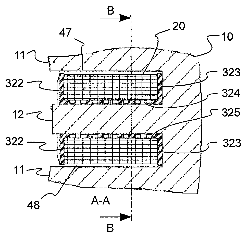 Coil holding member for holding motor coil and method for manufacturing motor stator