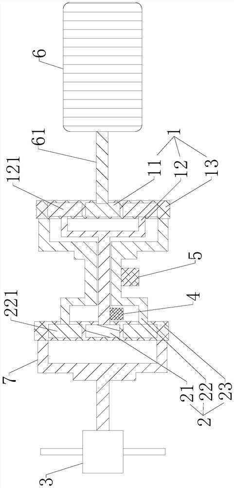 Double-speed transmission for electric automobile