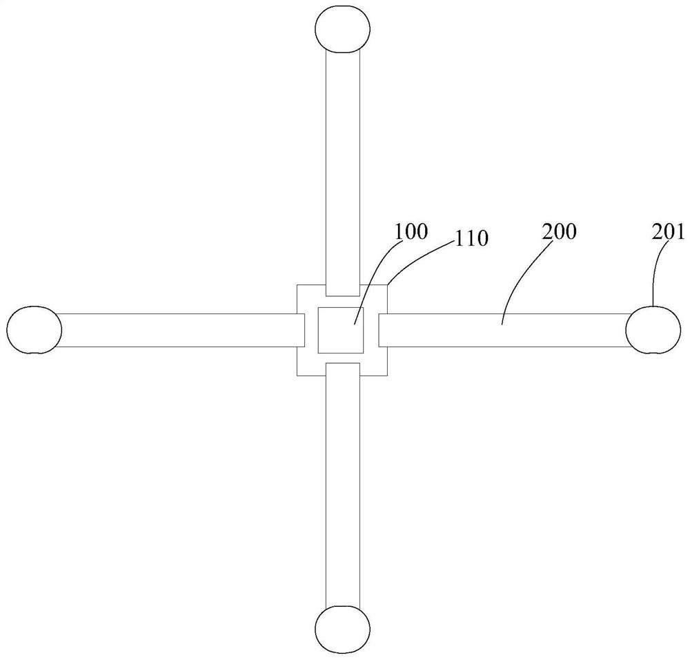 Method for constructing ecological culture landscape and egret inhabiting device