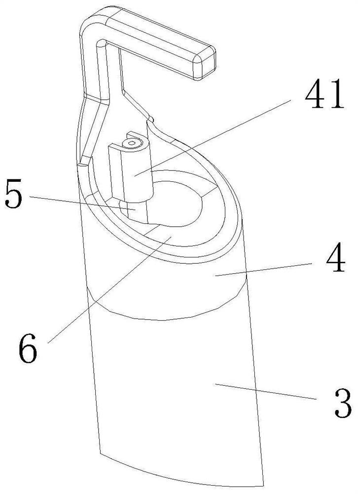 Dripping type suction electric hook for abdominal cavity operation