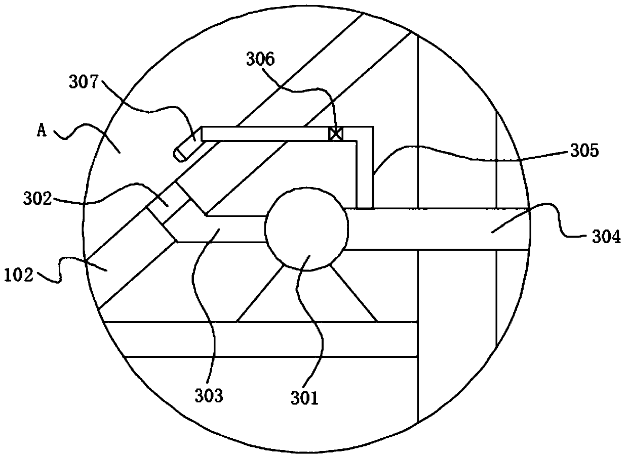 Metal powder screening device of 3D printer