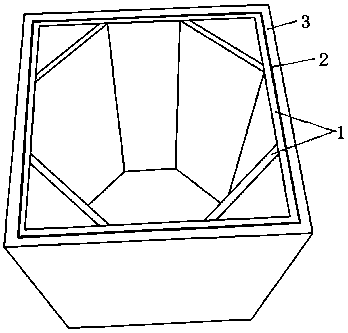 Double-layer co-extruded aluminum-wood plastic profile and preparation method thereof