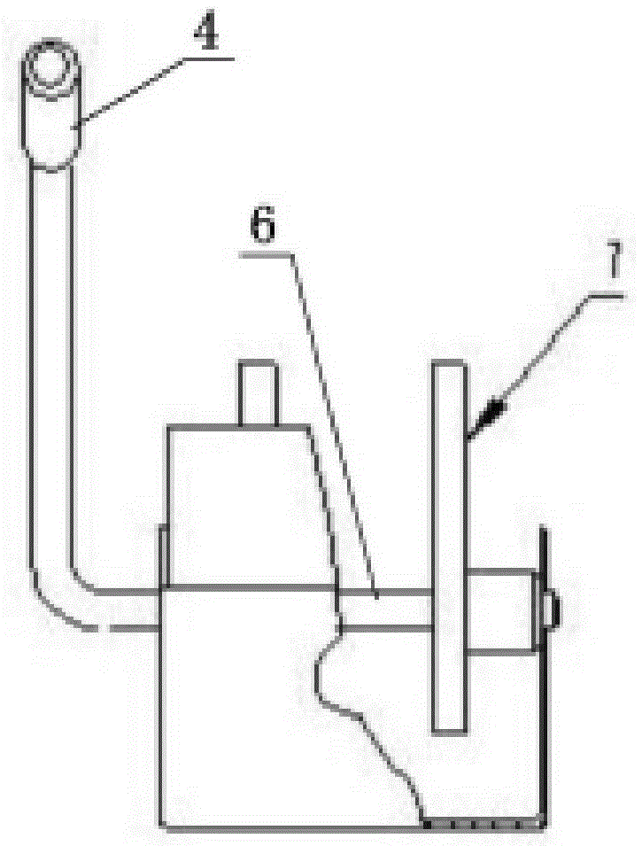 Clamp for checking intelligent water meter