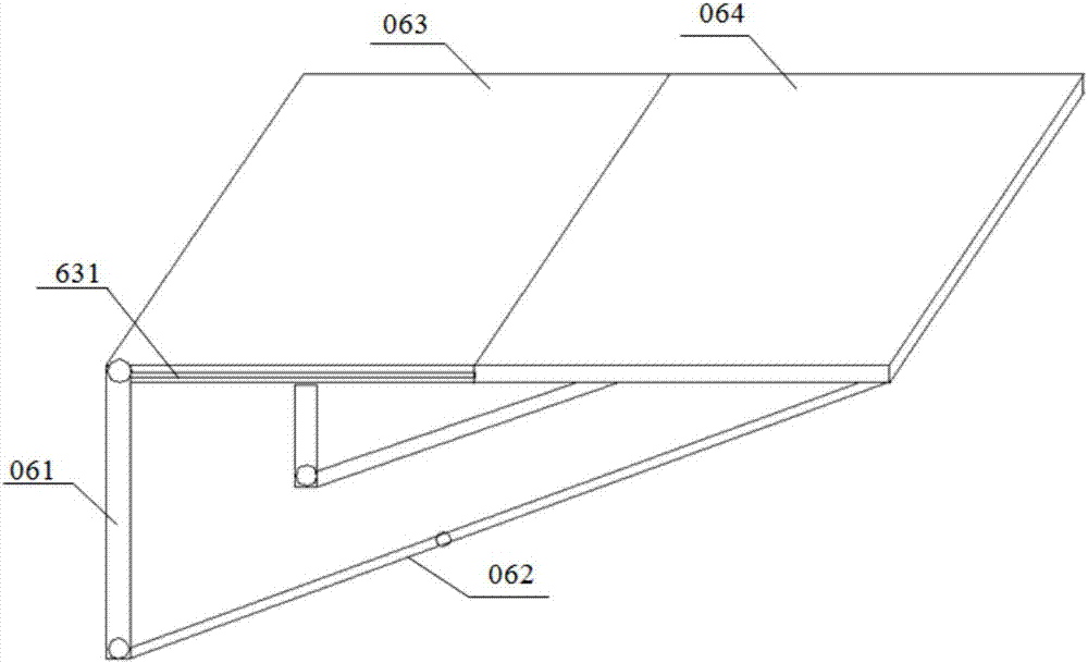 Nursing bed for neurosurgery department and application thereof