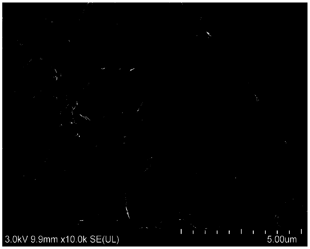 Method for obtaining molybdenum disulfide nanosheet through simple intercalation stripping