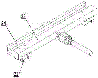 Roller type bottle preform separation mechanism of plastic bottle blowing machine