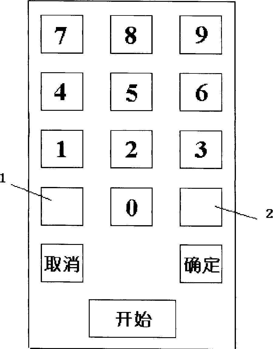 Intelligent secret keyboard with key values being changed randomly