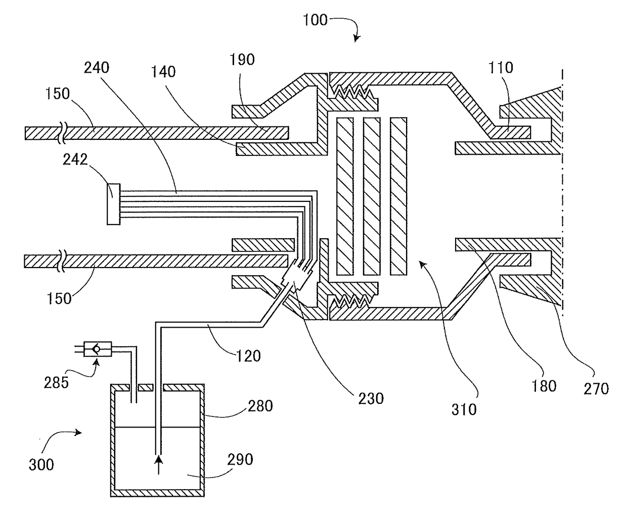 Silencer and artificial ventilator