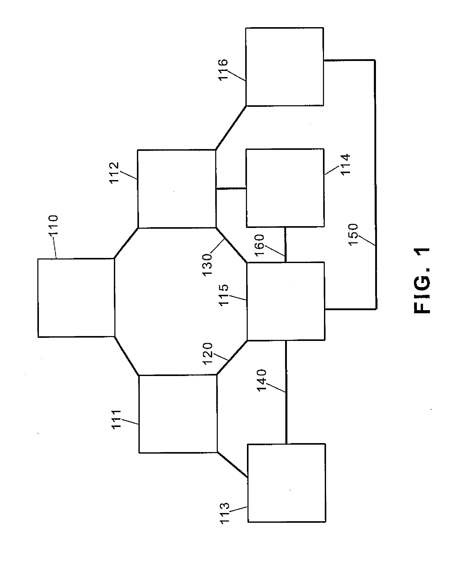 Tree based wireless mesh for an ospf network with intra-tree communication optimization