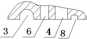 Greenhouse air hole opening and closing device