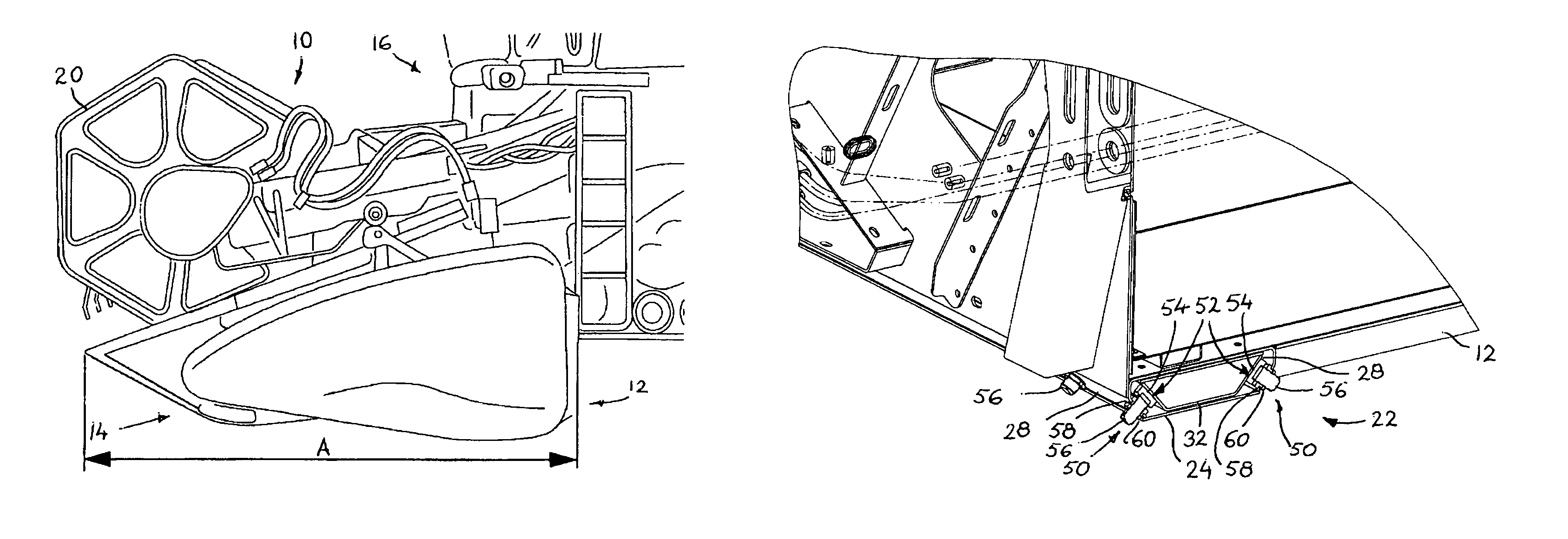 Guides for an extendable harvesting header