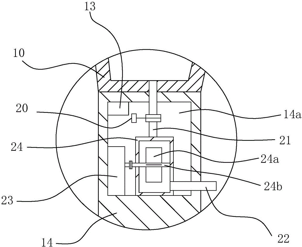 Ocean wave power generation device with improved structure