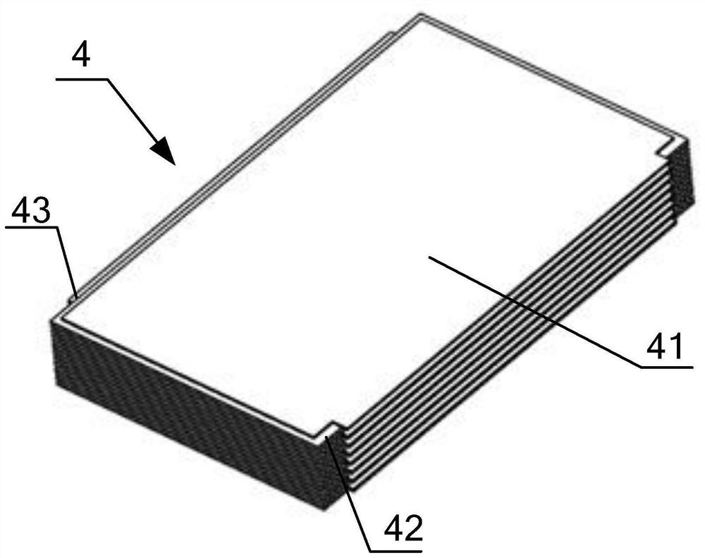 Square-shell battery cell and battery module