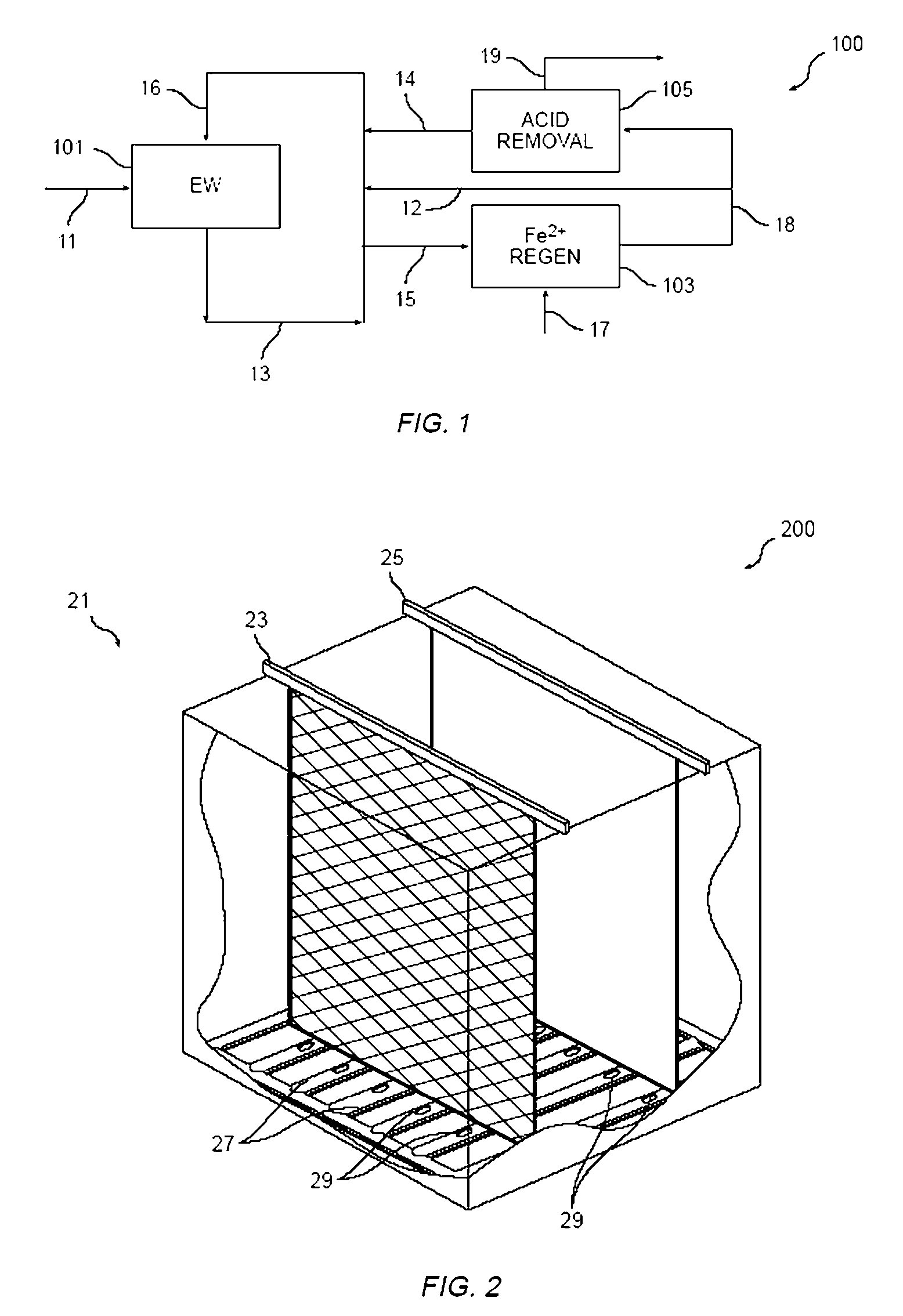 Method and apparatus for electrowinning copper using the ferrous/ferric anode reaction and a flow-through anode