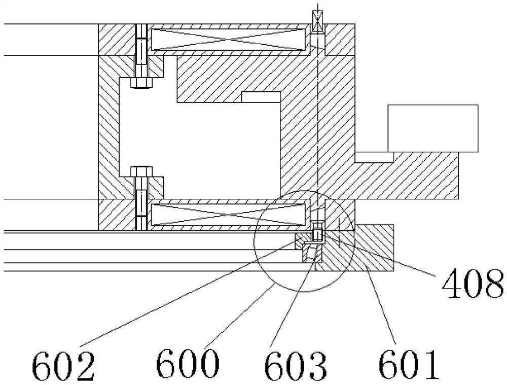 A double-sided finishing fixture for large thin-walled flanges and flange processing technology