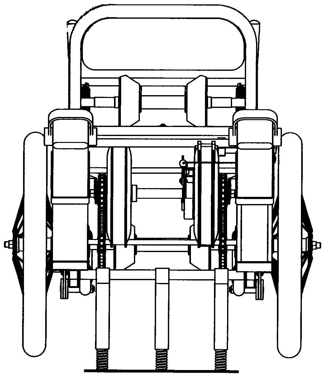 Electric power climbing vehicle