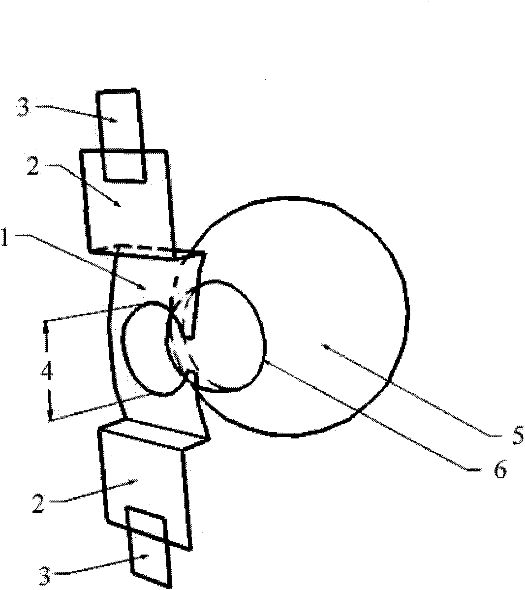 Eyelid retractor capable of fixing eyeball and application thereof