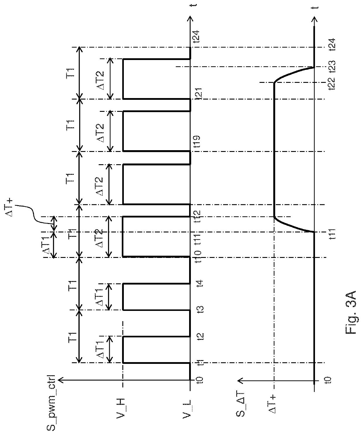 Electronic monitoring circuit for detecting the variation in the power or current absorbed by at least one electronic circuit under test and electronic system for testing the operation of the at least one electronic circuit