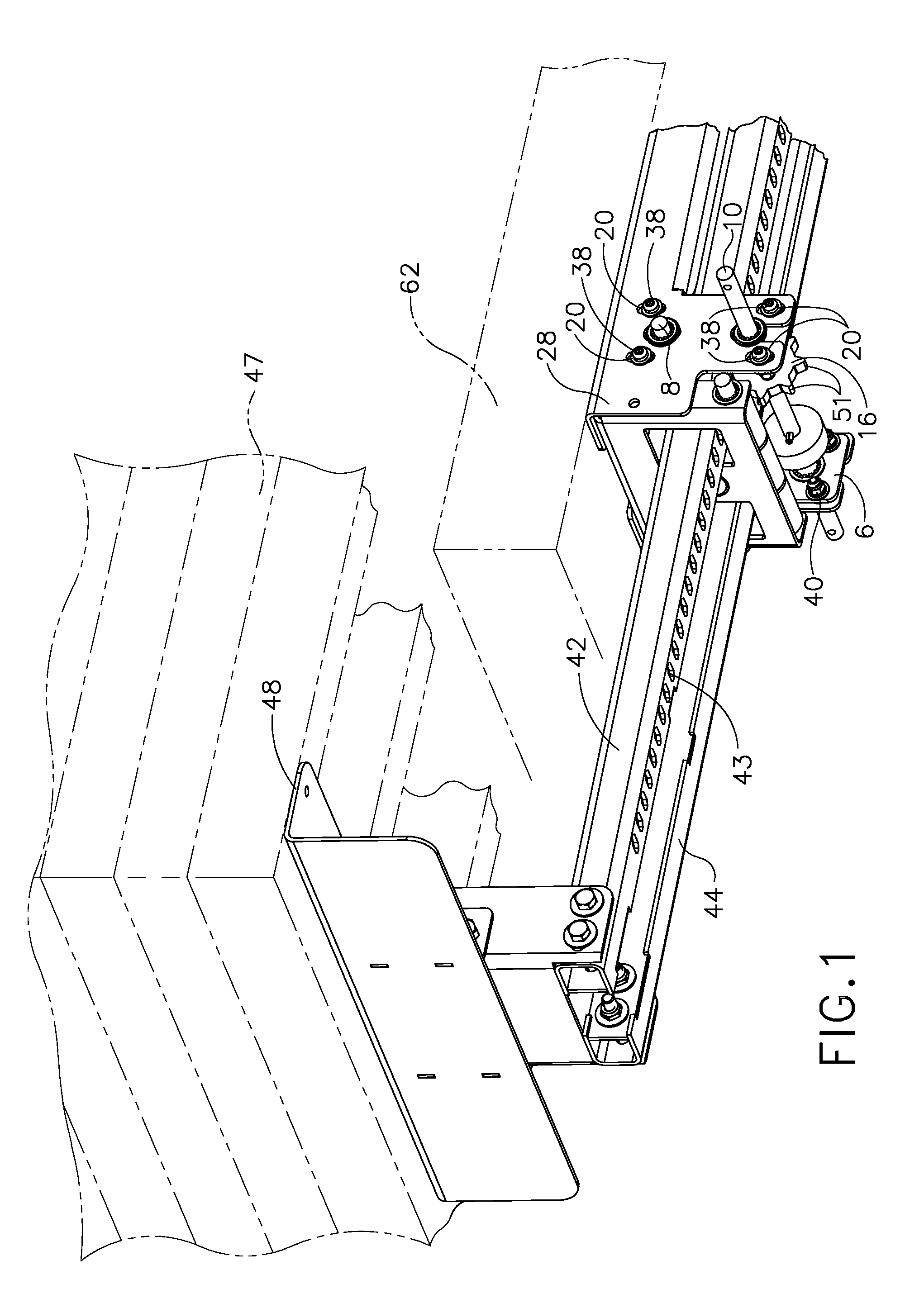 Drive mechanism for an extendable member