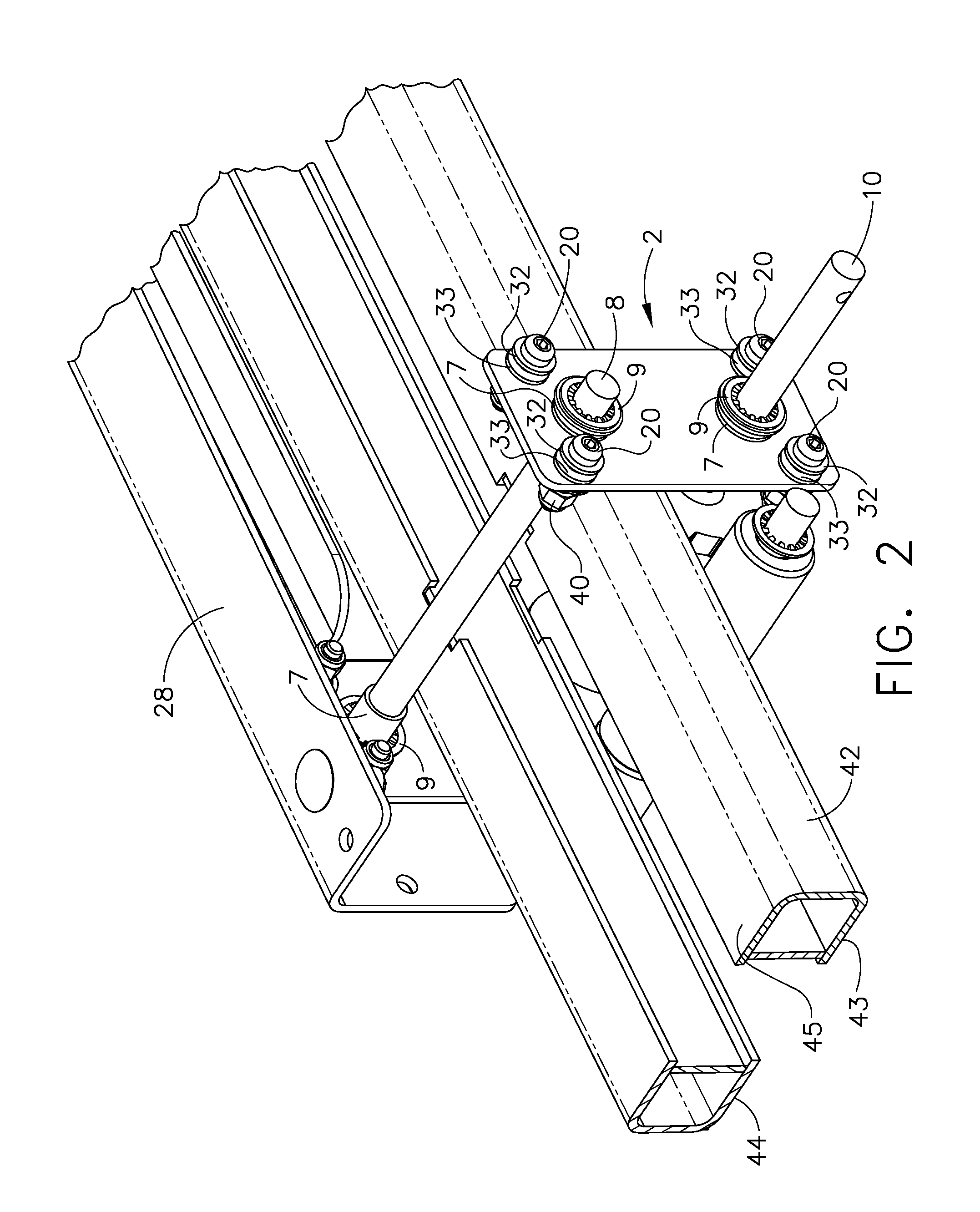 Drive mechanism for an extendable member