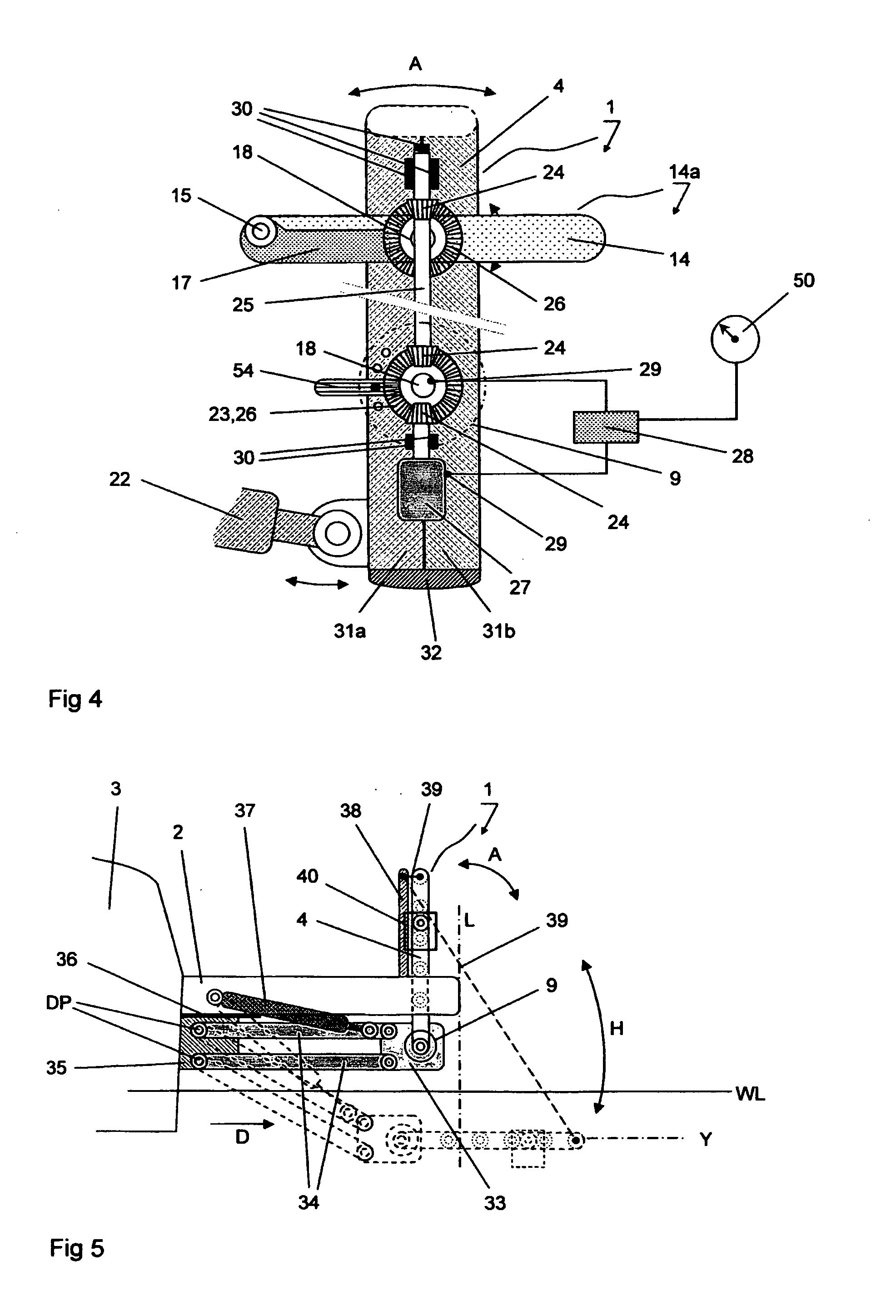 Dropdown railing for watercraft