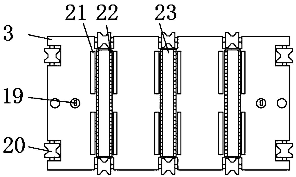 Dedusting device for flour processing