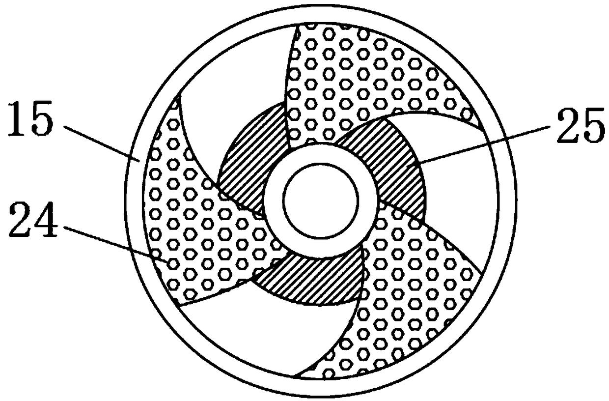 Dedusting device for flour processing