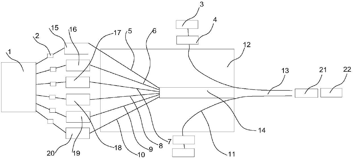 Functional fiber and microfluidic spinning device and fiber preparing method thereof