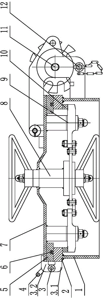 Quick open and close pressure proof watertight hatch cover