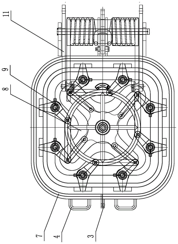 Quick open and close pressure proof watertight hatch cover