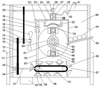 A kind of sub-bottling surface printing equipment