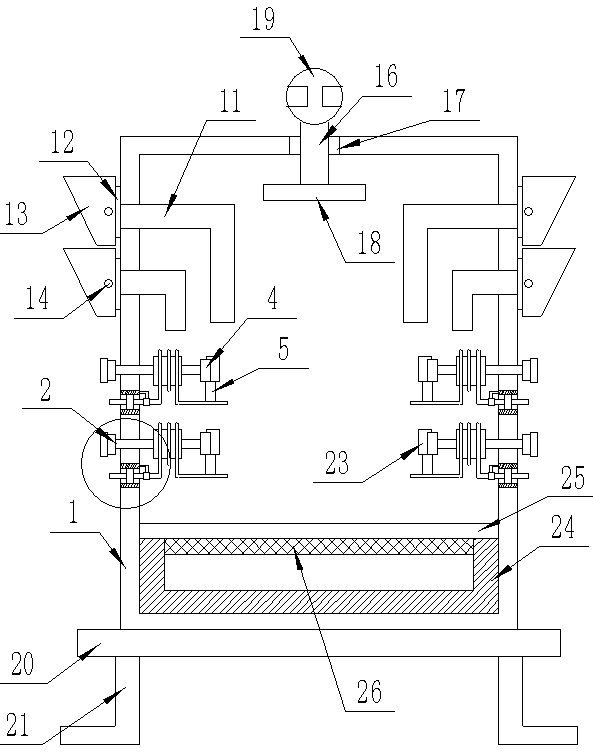 Power switch cabinet capable of heat dissipation and line concentration