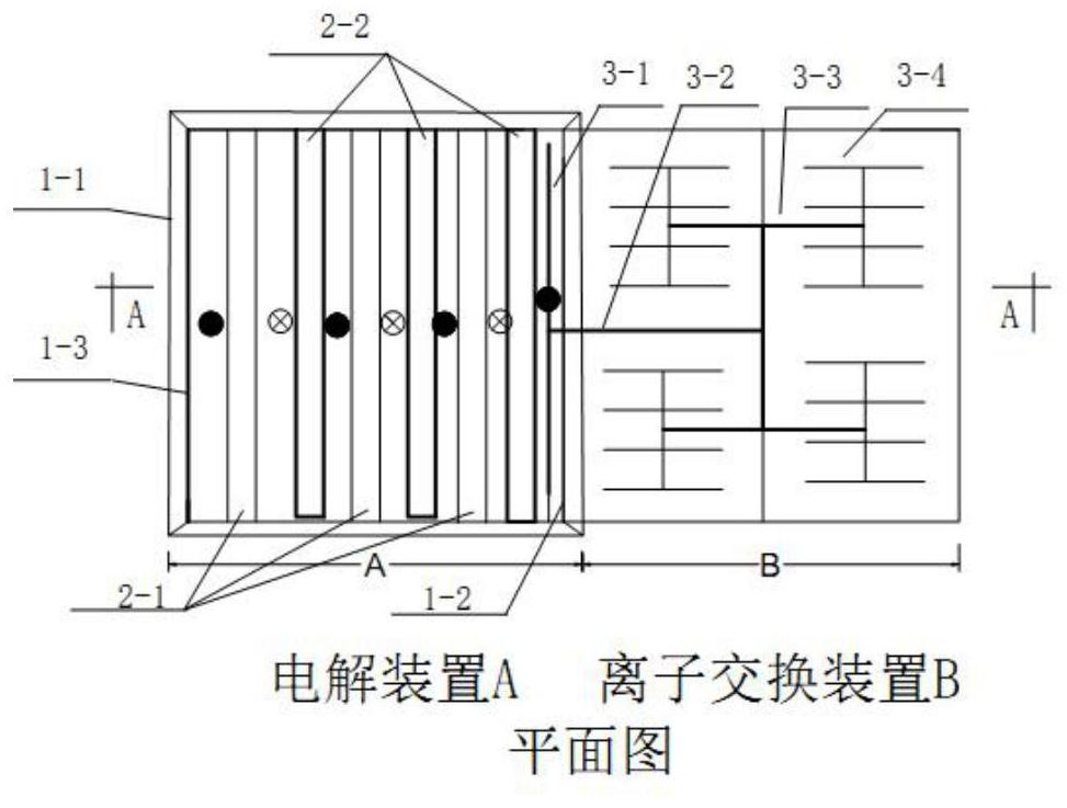 Denitrification treatment device and treatment method for polluted water