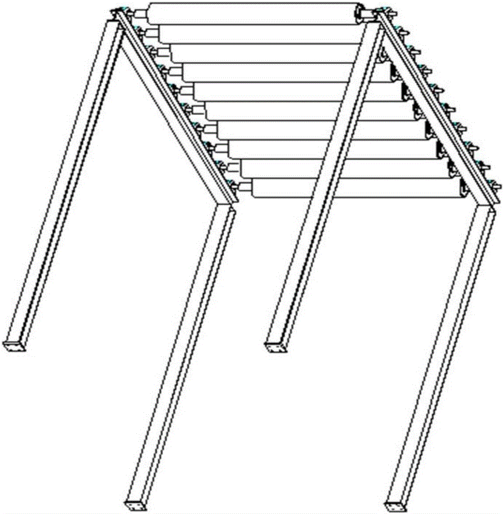 A device and a method used for separating light thin film from plants through breaking