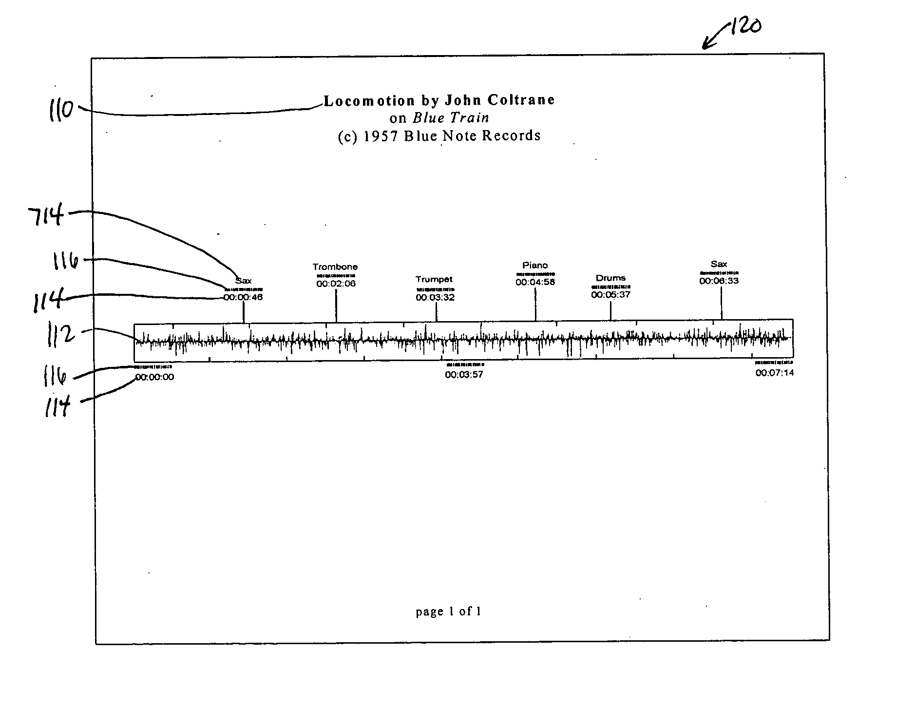 Printable representations for time-based media