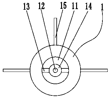 Puncture needle fixation apparatus for renal internal medicine