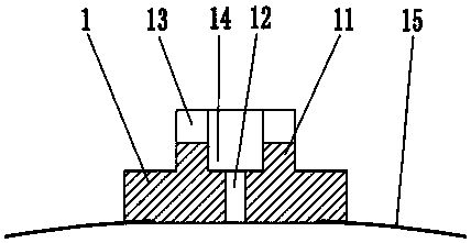 Puncture needle fixation apparatus for renal internal medicine