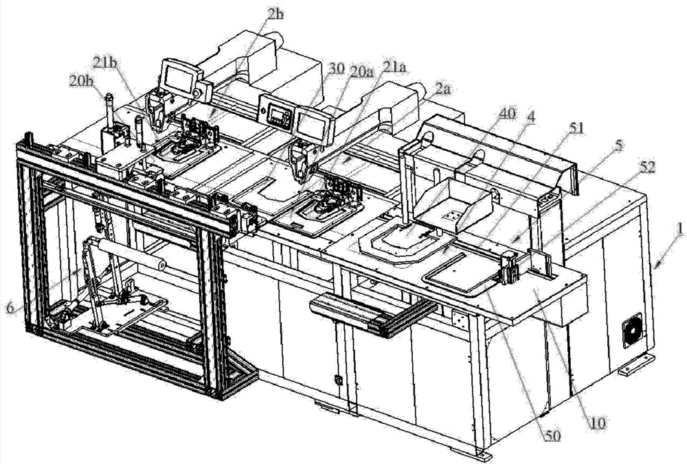 Multi-handpiece pocket pasting machine